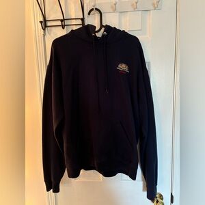 Size M Boathouse Navy Blue Cali Embroidered Hoodie